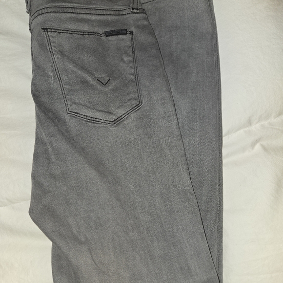 Hudson - Midrise Natalie super skinny jeans - gray size 28 - Picture 2 of 5